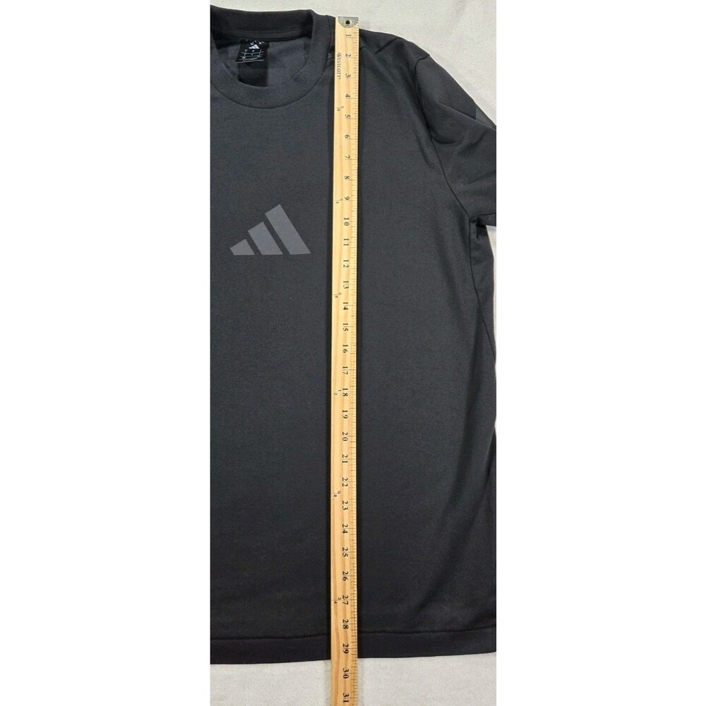 Mens Adidas ZNE Short Sleeve T Shirt Black Size Large - Picture 6 of 9